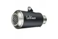 Leovince LV-10 Black steel silencer for Kawasaki