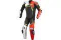 Alpinestars leather suit GP Plus V2 black white fluo red fluo yellow