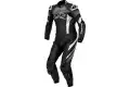 Spyke ESTORIL SPORT 2pc leather racing suit White Black