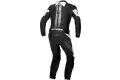 Spyke ESTORIL SPORT 2pc leather racing suit White Black