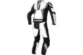 Spyke ASSEN RACE 2.0 1pc summer leather racing suit White Black