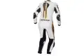 Spyke ESTORIL RACE 1pc summer leather racing suit Black White Gold