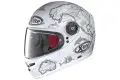 X-lite X-603 Replica N-Com C.Checa flat white fullface helmet