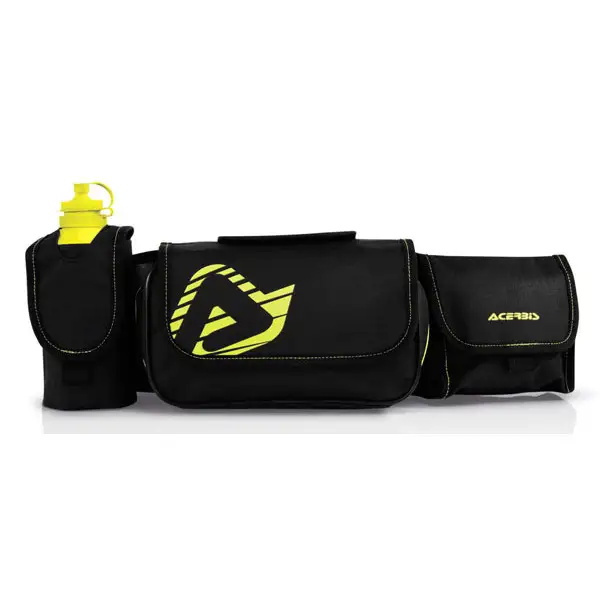 Multi-pocket pouch Acerbis Impact Black Yellow