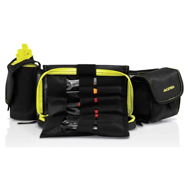 Multi-pocket pouch Acerbis Profile Black Yellow