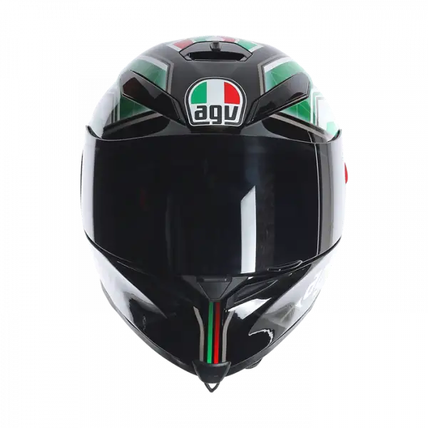 AGV K5 Dimension full face helmet Black White Green