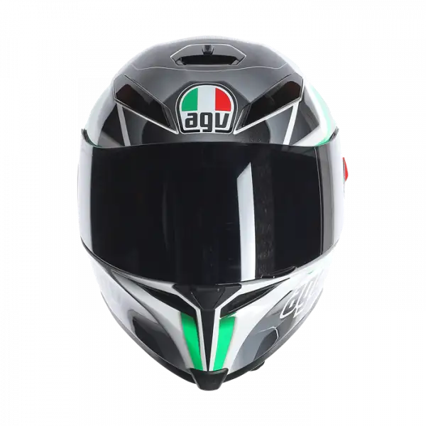 AGV K5 Transformer full face helmet Black White GREEN