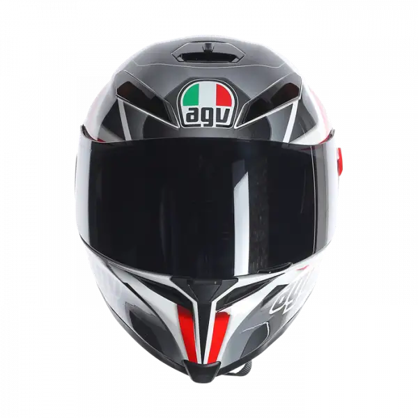 AGV K5 Transformer full face helmet White Black RED