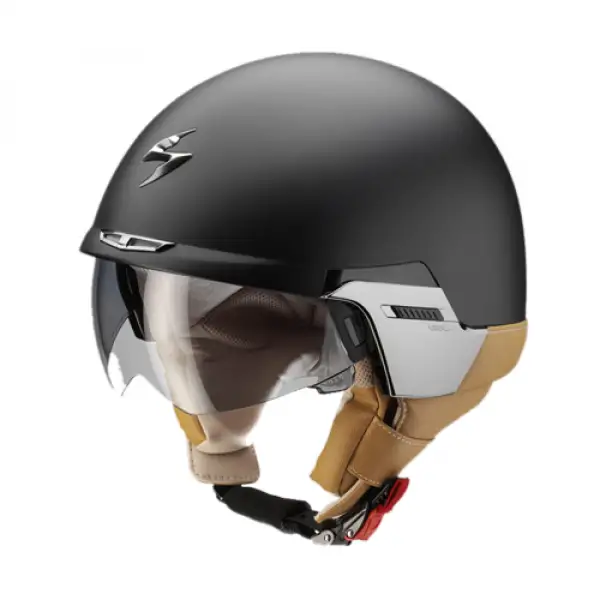 Scorpion Exo 100 Padova II jet helmet matte black