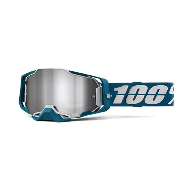 100% Cross  Armega Albar Silver Mirrored Glasses