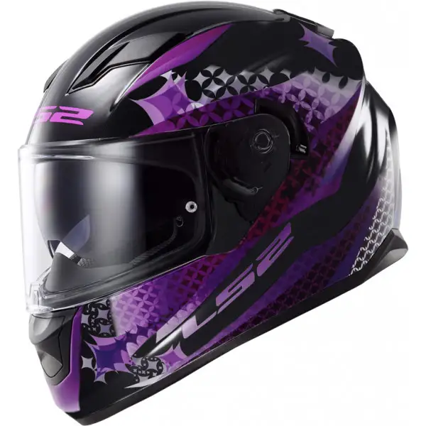 LS2 FF320 Stream Lux full face helmet matte Black Pink