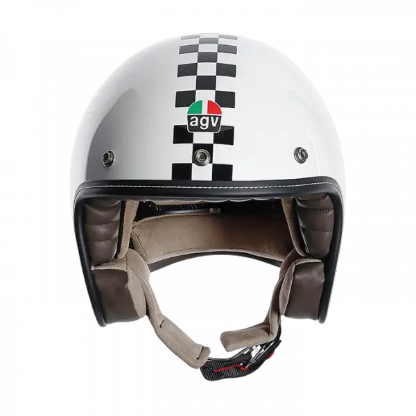 Agv City Rp-60 Multi Checker Flag jet helmet