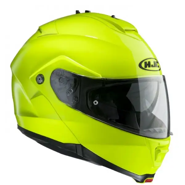 HJC ISMAX II flip off helmet Yellow Neon