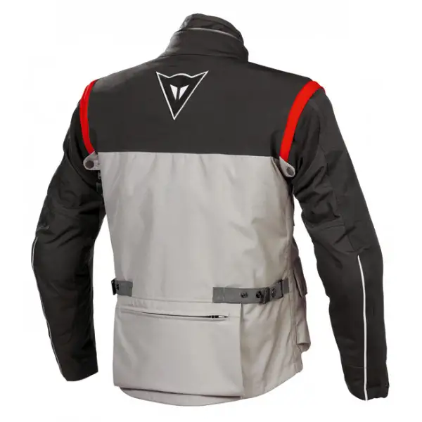 Dainese Evo-System D-Dry motorcycle jacketsteeple gray-black-red