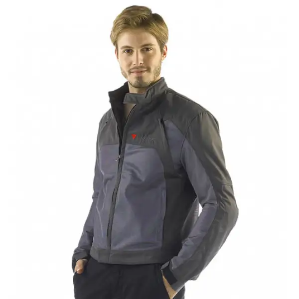 Dainese Air-Flux Tex summer motorcycle jacket titanium