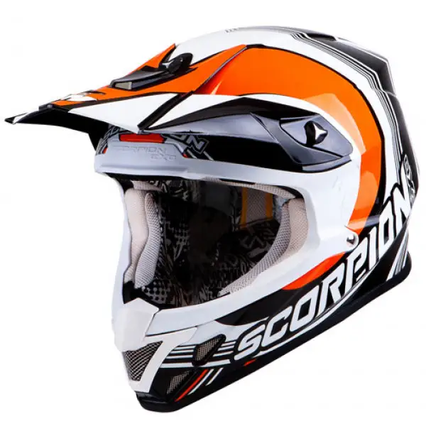 Scorpion VX 20 Air Spot off road helmet Black Orange