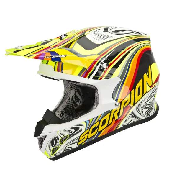 Scorpion VX 20 Air Sym cross helmet multicolor
