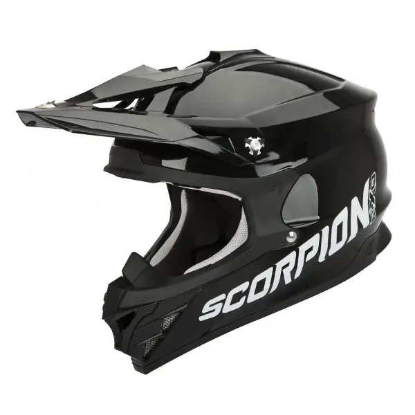 Scorpion VX 15 Evo Air Solid cross helmet black