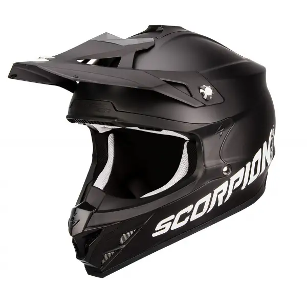 Scorpion VX 15 Evo Air Solid cross helmet matt Black