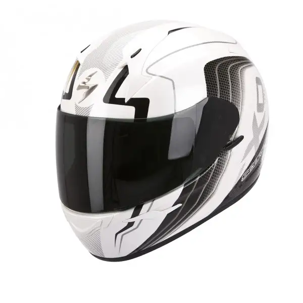 Scorpion Exo 410 Air Altus full face helmet white black