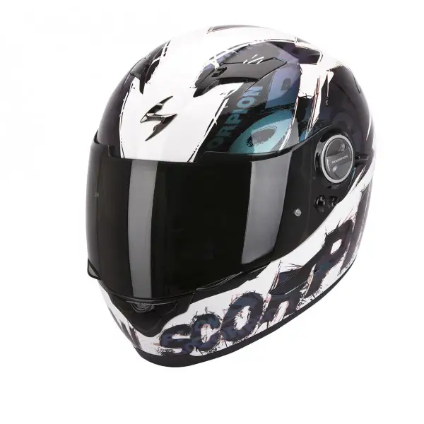 Scorpion Exo 500 Air Crust full face helmet white chameleon