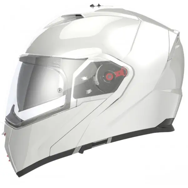 LS2 FF324 Metro flip off helmet White