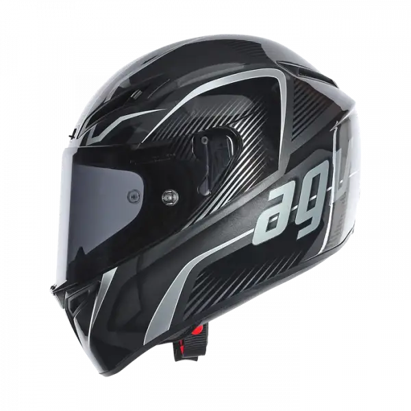 AGV GT Veloce TXT full face helmet Black Gunmetal Silver