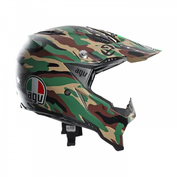 Agv AX-8 Evo Paulin cross helmet Camouflage