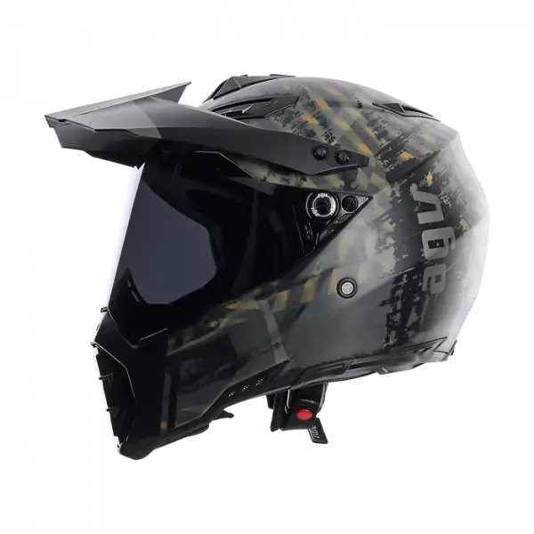 AGV AX-8 Dual Evo cross helmet Grunge opaque