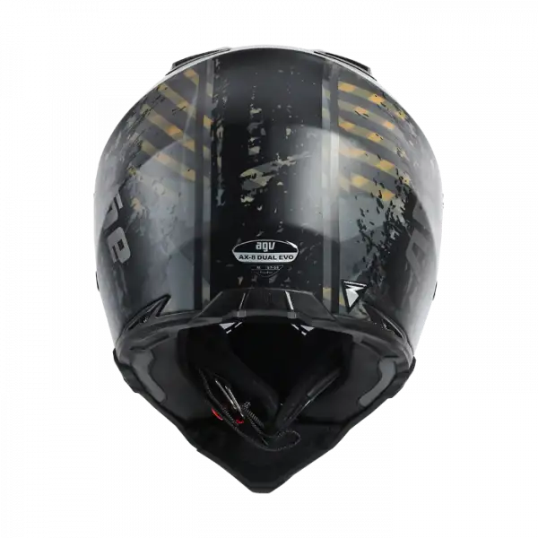 AGV AX-8 Dual Evo cross helmet Grunge opaque