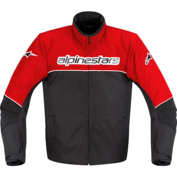 Alpinestars AST-1 WP Waterpoof jacket black red