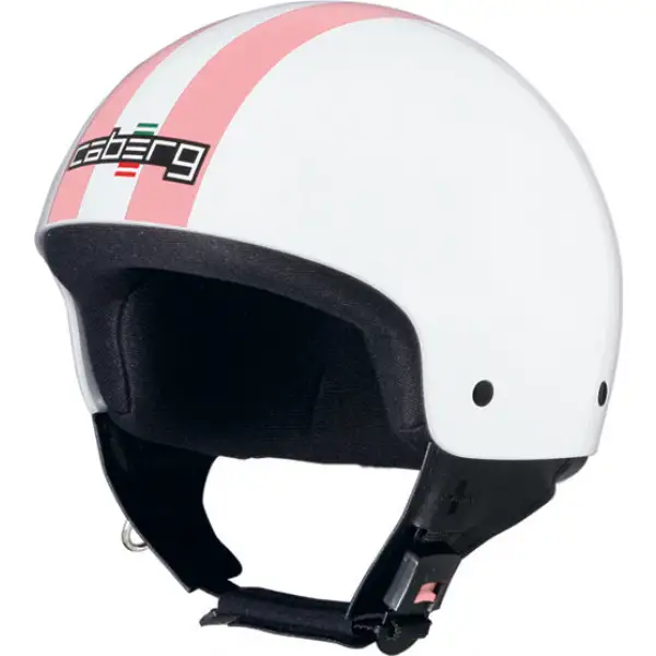 Caberg Cruiser Legend demi-jet helmet white-pink
