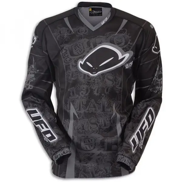 UFO Black Dream Made in Italy MX Jersey