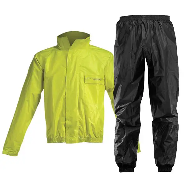 Rain suit divisible Acerbis Logo Yellow Black