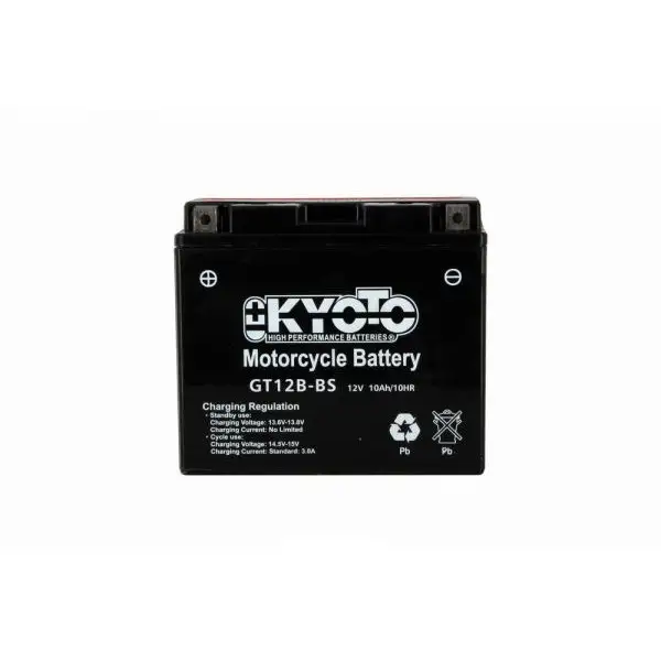 Kyoto battery -Yt12b-bs X4 - 12v 11ah -  L 150mm W 70mm H 131mm - with acid no maintenance