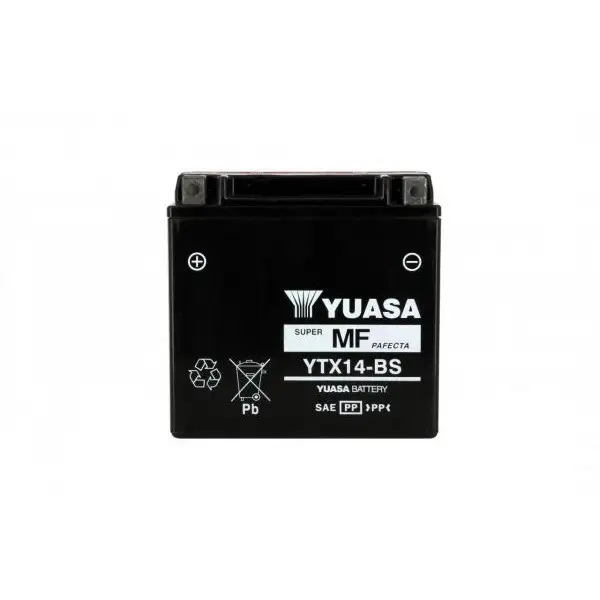Yuasa battery Ytx14-bs X4 - 12v 12ah - L 150mm W 87mm H