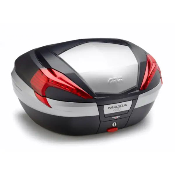 Givi Top case V56n Monokey 56 liters with anodized aluminium insert and red reflex