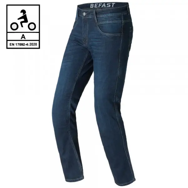 Jeans moto Befast Riviera CE Certificati Blu Stonewashed