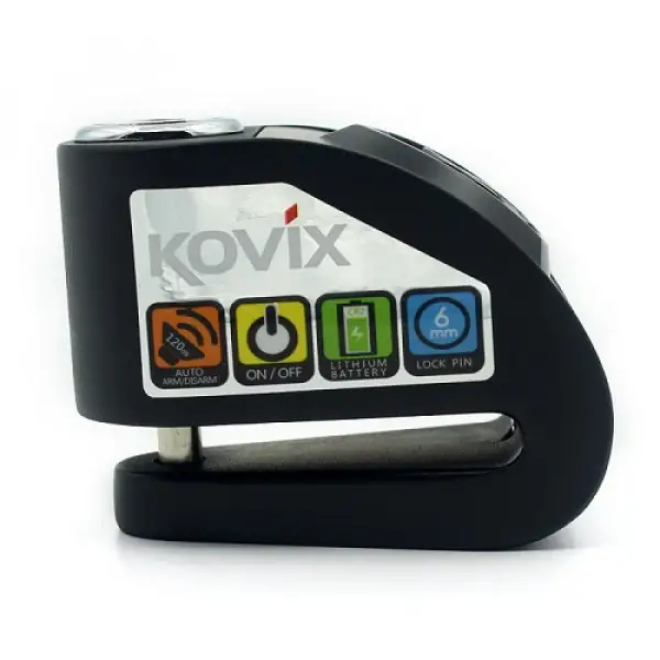 Kovix brake lock with alarm KD6 pin 6mm black