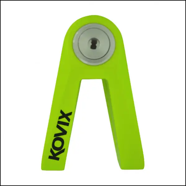 Kovix brake lock KVX pin 14 mm fluo green