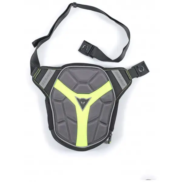 Dainese D-Exchange legbag black anthracite yellow fluo