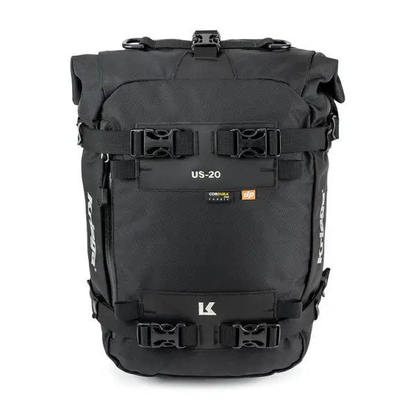 Kriega Drybag US-20 USC20 20-liter motorcycle bag Black