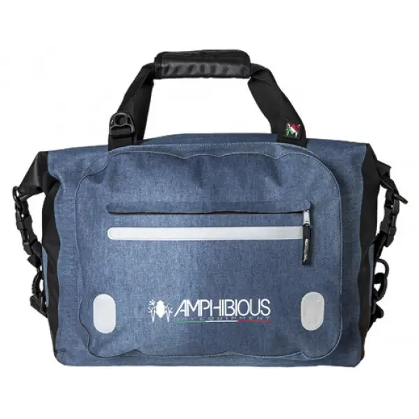 Borsa tracolla impermeabile Amphibious Compass Light Jeans