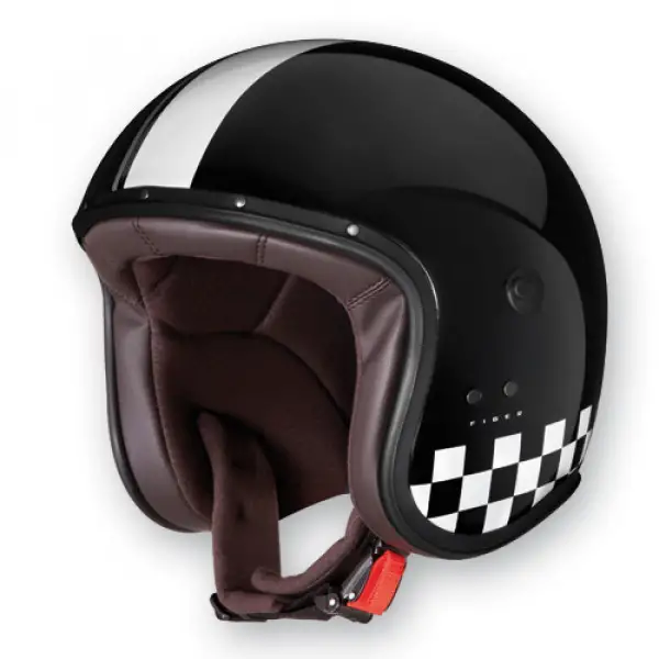 Caberg Freeride Indy jet helmet Black White