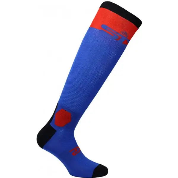 SIXS LONG RACING socks Blue Red