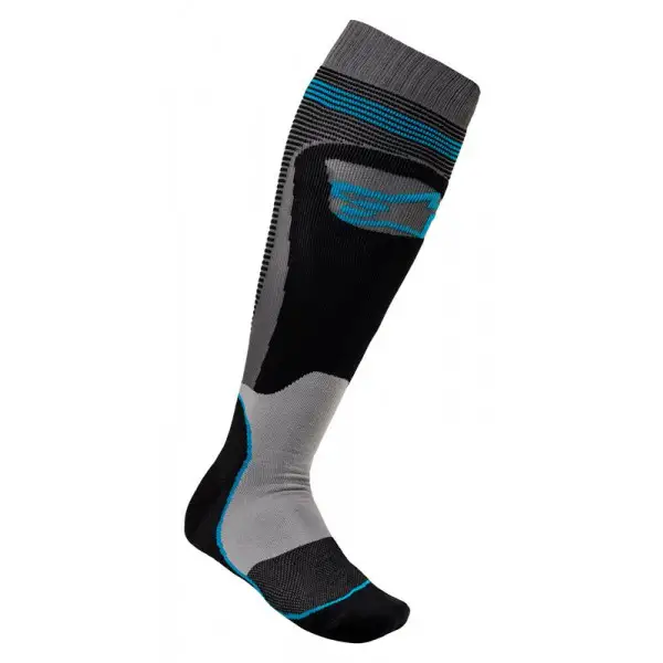 Alpinestars MX PLUS-1 technical socks Black Grey Blue