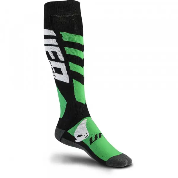 UFO tecnical socks black green
