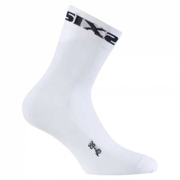 Sixs White Short socks White