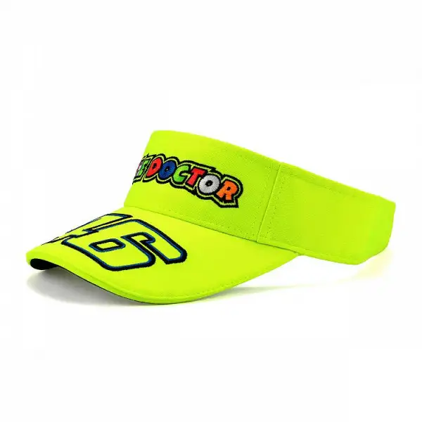 VR46 The Doctor CLASSIC sun visor Hat Fluo Yellow