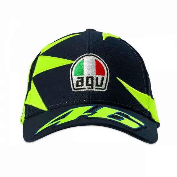 VR46 Replica HELMET SOLE E LUNA CAP Blue